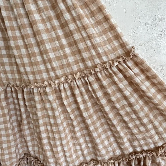 Ivy City Co Madeline Gingham Checkered Dress - Picture 4 of 5